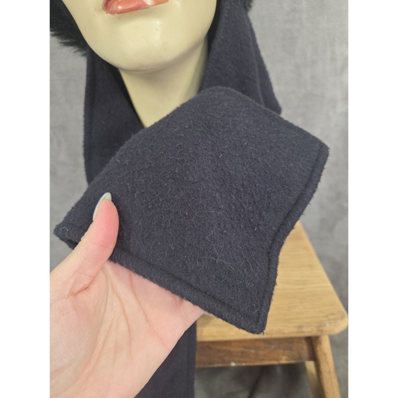 Turtle Fur Women Classic Warm Black Fur Fleece Hat Ear Muffs & Neck Warmer Scarf - Picture 10 of 16